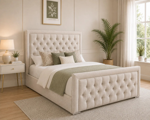 Luxury buttoned upholstered - luxury,