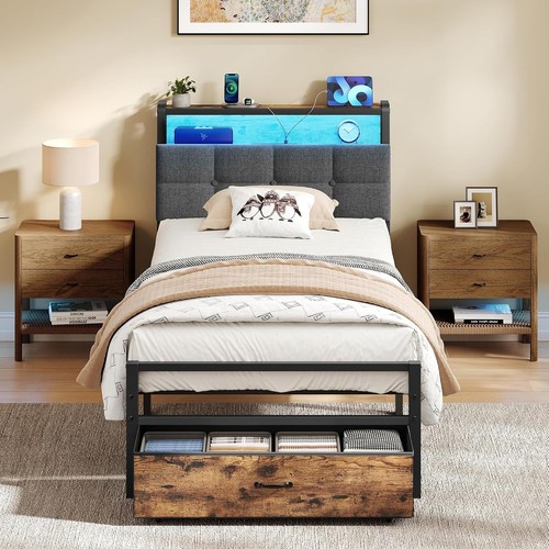 3ft single bed frame with - bed,