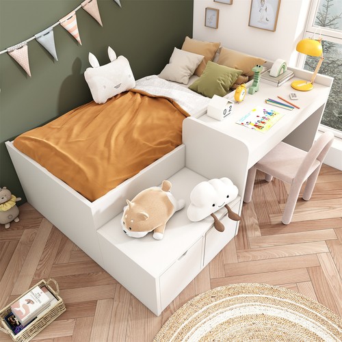 Single bed 3ft - 3ft, wood