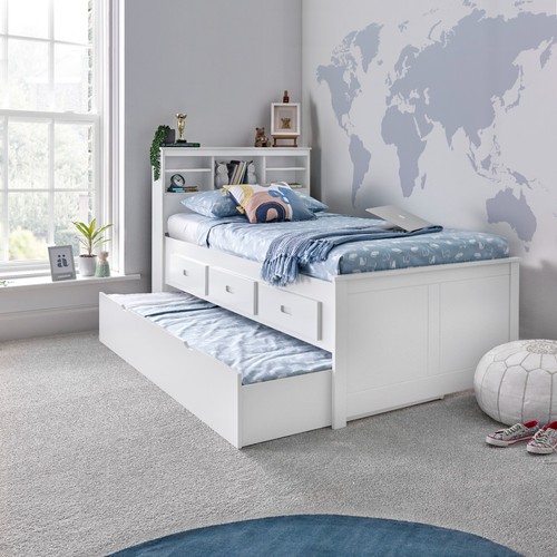 Veera white wooden drawer - 3,