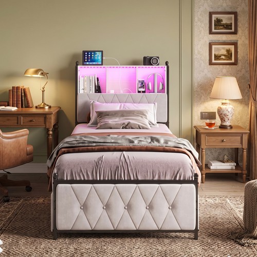 3ft single bed - frame, with