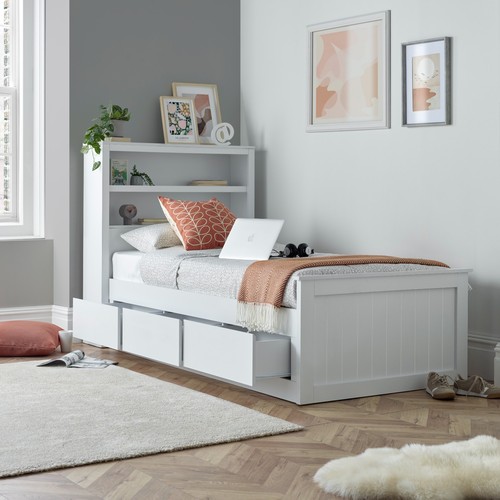 Enzo white wooden drawer - 3,