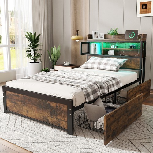 3ft single metal bed frame - 3ft,