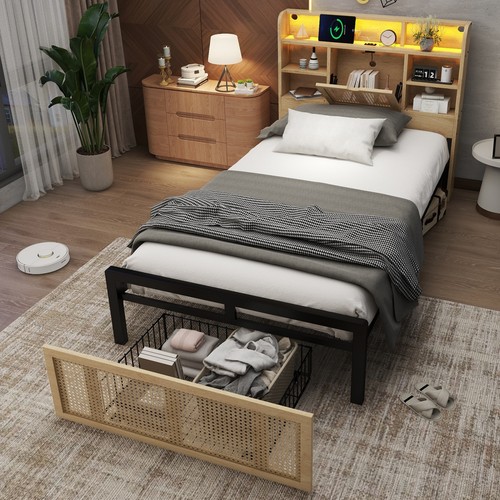 3ft single bed frame - frame, with