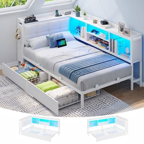3ft single bed frame - single, with