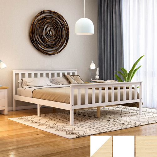 Wooden bed frame - wooden,