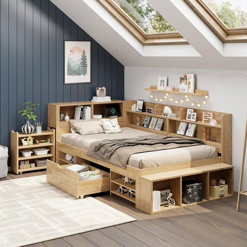 Single storage bed frame sale - storage,