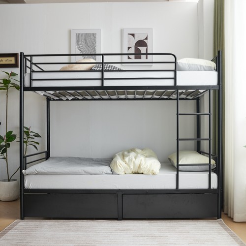 Twin bunk bed - frame, single