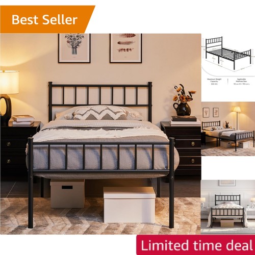 Reinforced 3ft single bed - reinforced,