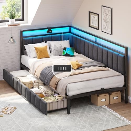 Single bed frame - bed,