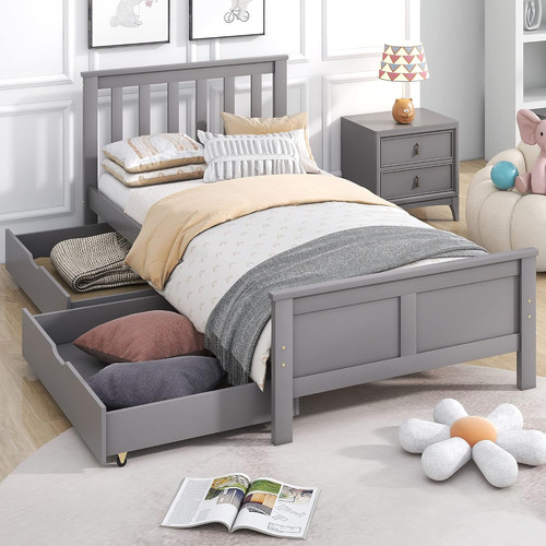 3ft single storage bed - storage,